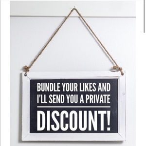 Discounts for bundles 💕